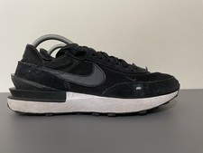 Nike Waffle One Black Trainers