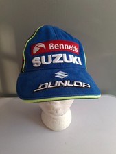 suzuki baseball cap Blue/Black one size fits most vintage 90s
