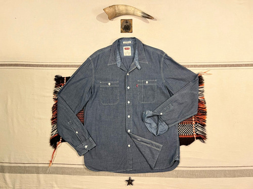 Levi navy shirt l - navy,