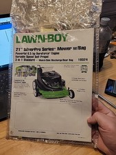 Original LawnBoy Model 10324 21" DuraForce Lawn Boy Mower Owners Manual
