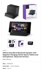 ** SONY BSC10 BLUETOOTH