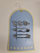 Set of Three Silver-toned