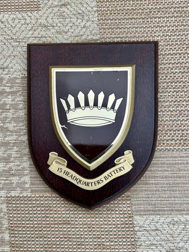 Military shield wall - plaque, 15