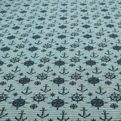 Nautical stripe upholstery - nautical,