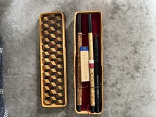 Bamboo Woven Pen and Pencil & Storage Box