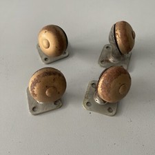 4x Small Vintage  Gold & Black