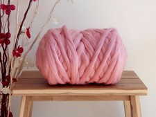 Candy Pink* Merino Wool Roving