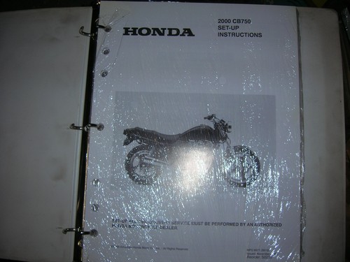 2000 cb750 honda - 2000, set