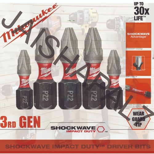 Milwaukee shockwave pz2 - shockwave,