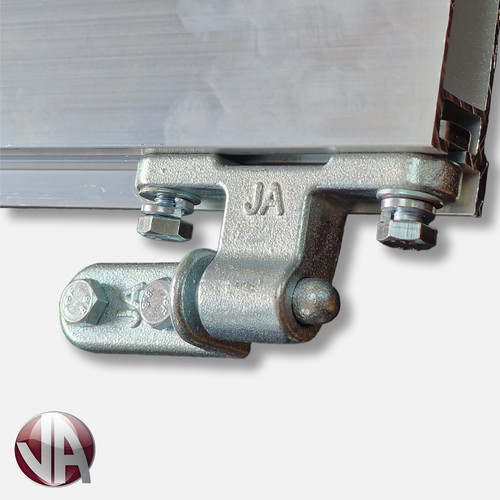Complete tailgate hinge - tailgate,
