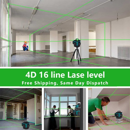 Line laser level green - 16, self