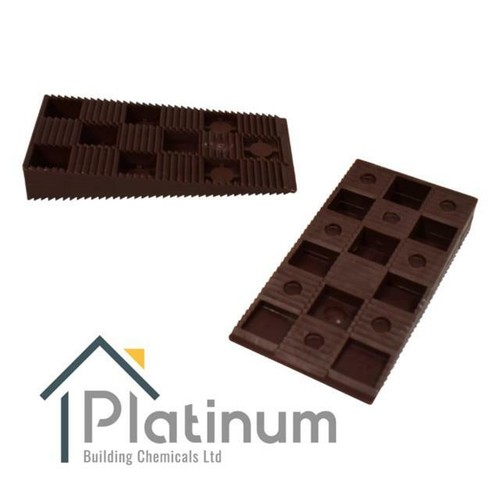 Wedgit brown plastic - wedgit,