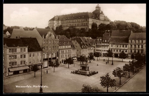Weissenfels market square - weissenfels,,