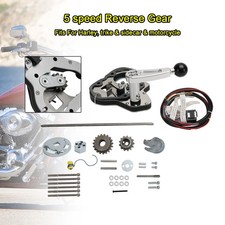 5 Speed Reverse Gear Fit For Harley w Billet Knob Trike Sidecar Motorcycle