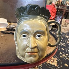Pottery Character Jug - QUEEN