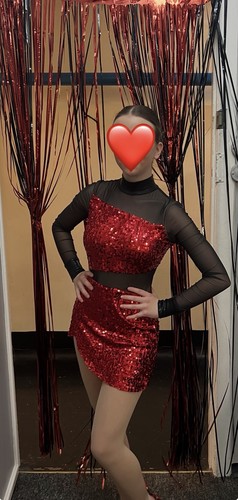 Balera red sequin - balera,