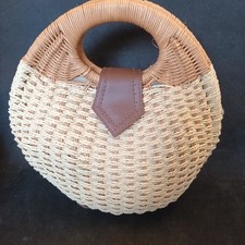 Pia Rossini Wicker Handbag (C3)