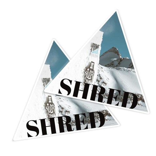 Triangle shape vinyl - 2x,
