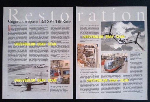 1955 bell tilt rotor - 1955, tilt-rotor