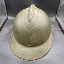 Original WW2 French Army M1926 Adrian Helmet Complete with Liner & Chinstrap