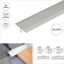 2.5m  Aluminium Threshold Trim T Bar Door Profile Transition Trim Tiles Lamina 