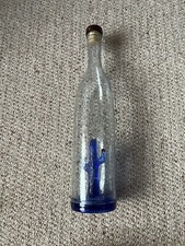 Collectable Tequila Bottle Porfido Hand Blown 750ml (Empty)