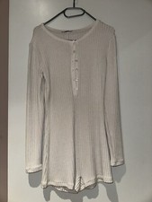 Beige Zara Playsuit Size M 