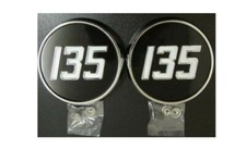 METAL SIDE BADGE - CHROME &