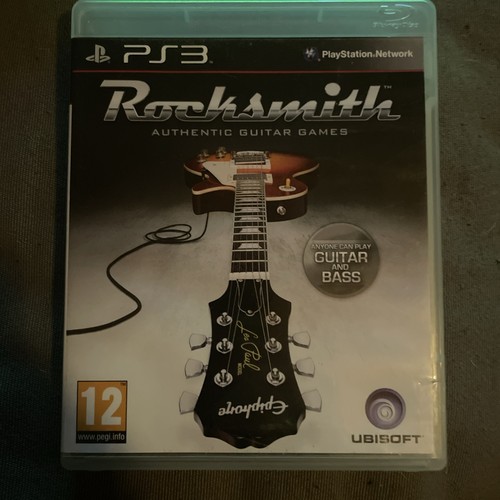 Rocksmith ps3 guitar game - guitar, with