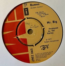 Mr. Big – Romeo UK 45 7"