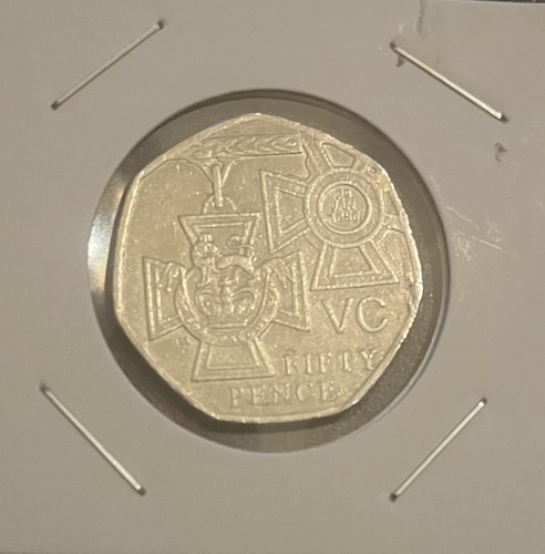 Victoria cross 2006 50p - cross,