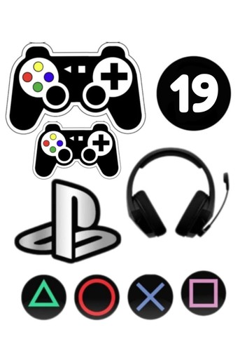 Playstation edible sugar - edible, icing