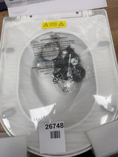 Croydex Hillier D-shaped Family Toilet Seat White