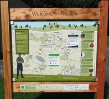 Photo 6x4 Information board at