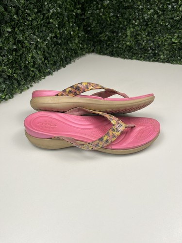 Women pink brown crocs - women's,