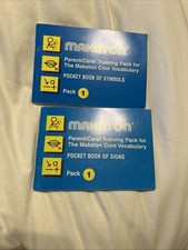 Makaton Core Vocabulary Signs Pocket Book 1 and 2