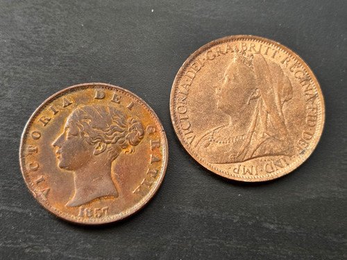 Great britain victoria penny - victoria,