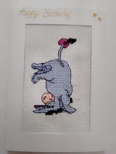 Birthday Card Completed Cross