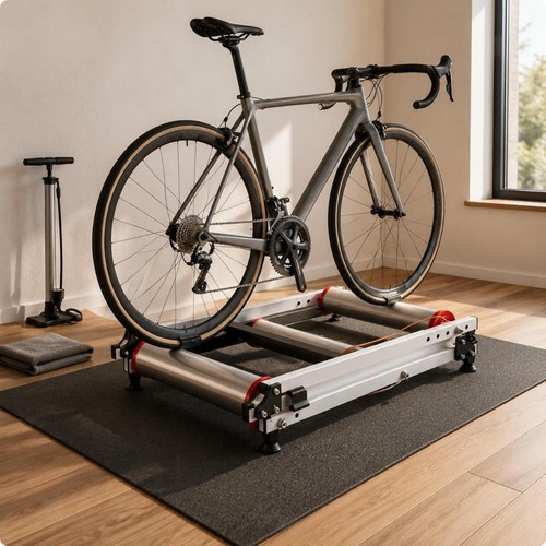 Indoor bike rollers - bike,