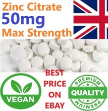 Zinc Citrate Tablets 50mg Max