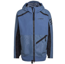 Adidas Mens Terrex Utilitas Rain Jacket Blue UK Size Medium *REFAB314