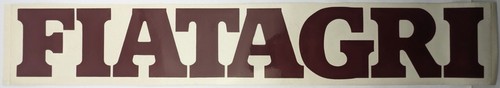 Fiatagri brand script - brand,