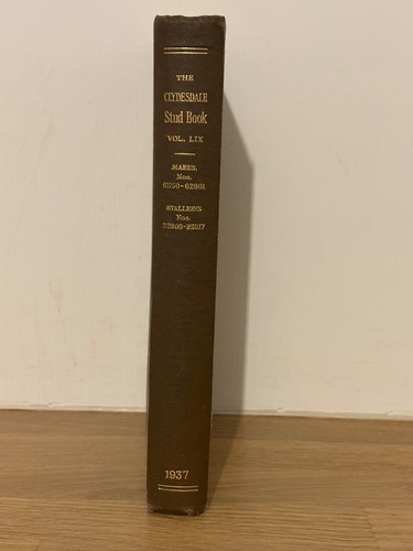 Clydesdale stud book - clydesdale, vol