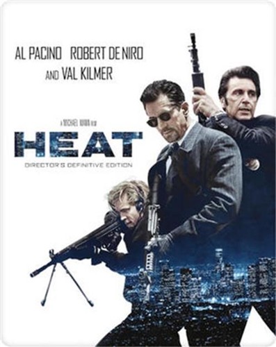 Heat 1995 steelbook blu ray - steelbook, blu-ray