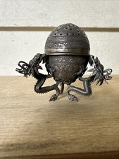 Antique Chinese Silver Incence