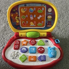 VTech Baby's Laptop For Pre-school Kids│Learn Animals Shapes & Music│6 months+