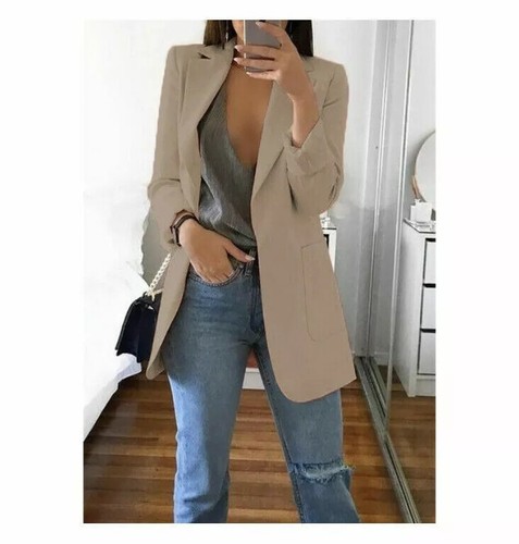 Longline blazer women suit - uk,