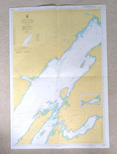 Vintage admiralty chart - admiralty,