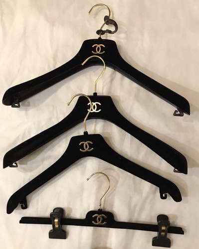Chanel hangers black velvet - 4,