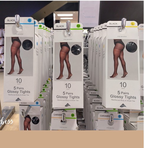 Primark black pair glossy - primark,
